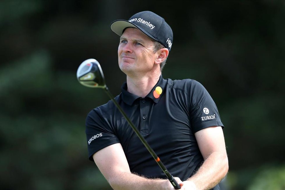 Archivo - El golfista inglés Justin Rose durante el Abierto Británico 2022