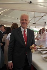 Hermoso de Mendoza, sobre ser de nuevo candidato a alcalde de Logroño: "En septiembre daremos respuesta a eso"