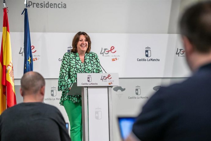 La consejera de Economía, Empresas y Empleo de C-LM, Patricia Franco