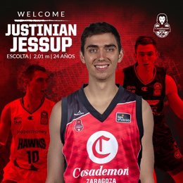 Justinian Jessup, nuevo fichaje del Casademont Zaragoza