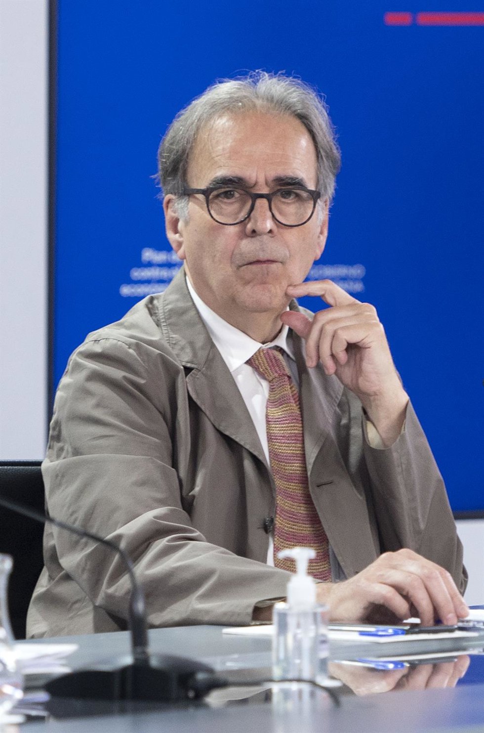 Archivo - El ministro de Universidades, Joan Subirats, comparece tras la reunión del Consejo de Ministros en Moncloa, a 21 de junio de 2022