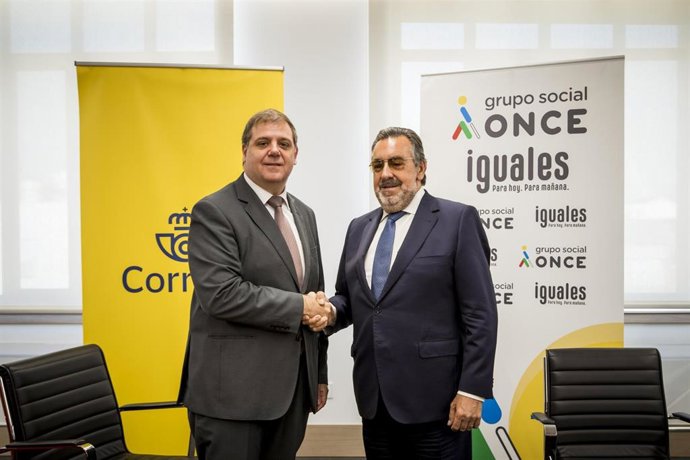 Ndp El Grupo Social Once Y Correos Firman Un Convenio Para Fomentar La Inclusión Social Y Empleabilidad De Las Personas Con Discapacidad