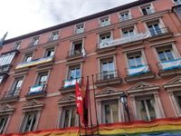 Vox pedirá la retirada de la bandera de Ucrania del Edificio de Grupos para respetar "neutralidad de administraciones"