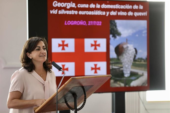 La presidenta del Gobierno riojano, Concha Andreu