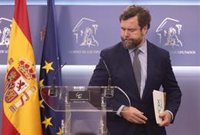 Vox acusa a Sánchez de estar "rendido" ante los separatistas y pide su dimisión para que "deje de hacer daño a España"