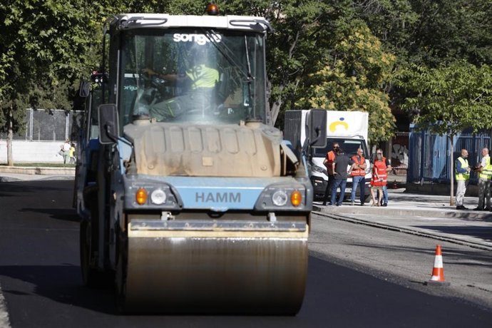 CCOO pone el acento en las plantillas que trabajan en el asfaltado de calles y carreteras