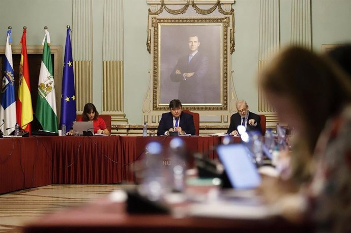 Pleno del mes de julio del Ayuntamiento de Huelva.