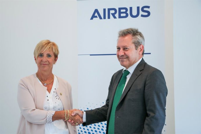 Firma del memorando de entrendimiento entre el Gobierno Vasco y Airbus