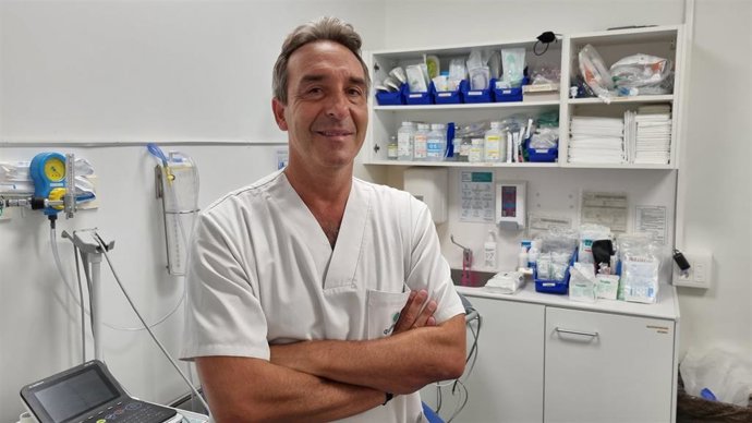 El doctor Santiago Ramírez, médico de Urgencias del Hospital Quirónsalud Málaga.