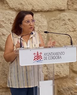 La edil del PSOE en el Ayuntamiento de Córdoba Alicia Moya.