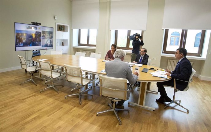 Videoconferencia en la Reunión Convocada por el Ministerio de Educación