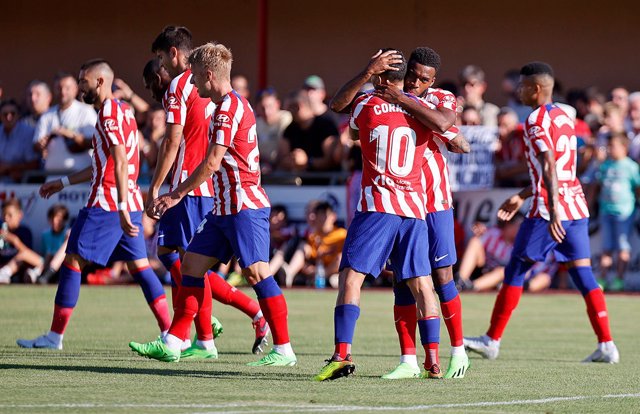 Primer test de pretemporada del Atlético de Madrid ante el CD Numancia