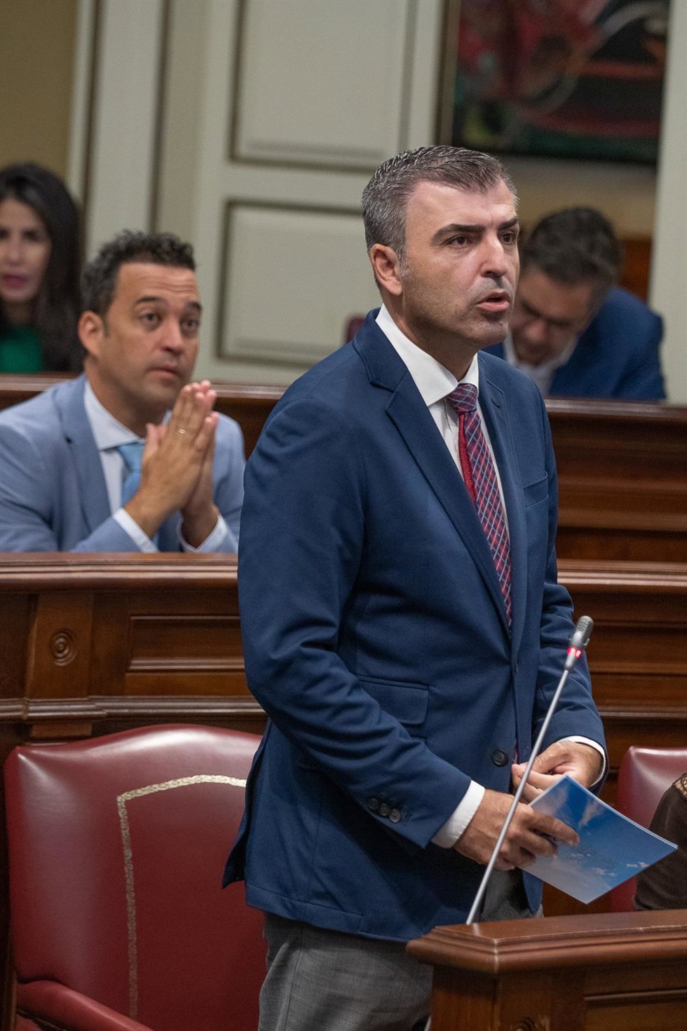 Manuel Domínguez asume la portavocía del Grupo Popular en el Parlamento de Canarias