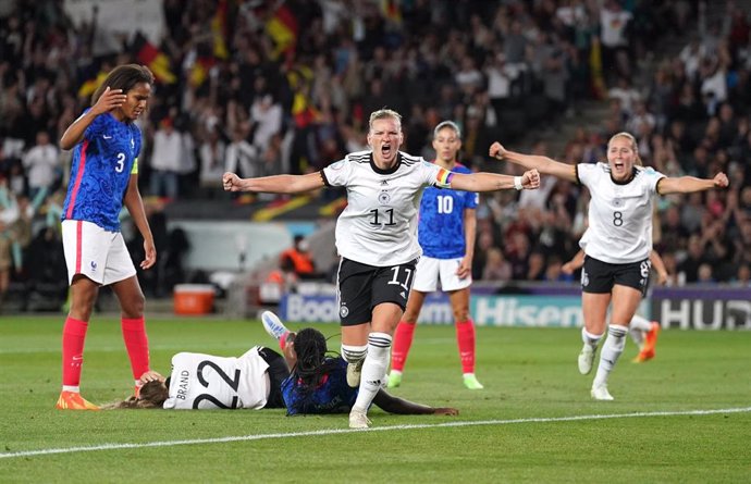 Alexandra Popp, Alemania - Francia en la Eurocopa