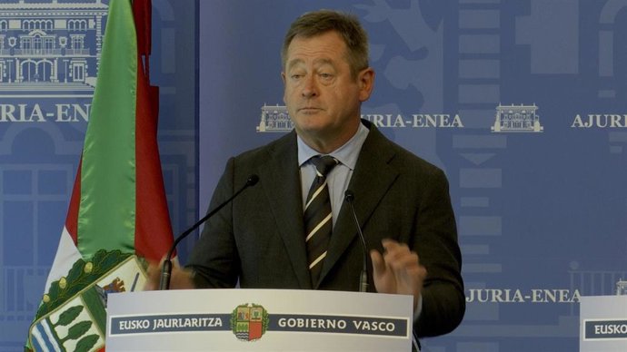 El portavoz del Gobierno Vasco, Bingen Zupiria.