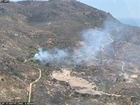 Efectivos de Plan Infomur dan por extinguido el incendio forestal en Cartagena, que ha calcinado 1,5 hectáreas