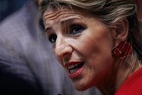 Yolanda Díaz remarca que el delito de sedición no tiene acomodo en el marco europeo y que UP ya ha pedido su reforma