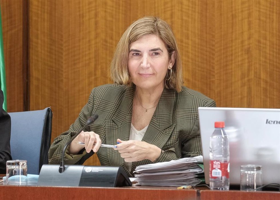 Archivo - La consejera de Empleo, Empresas y Trabajo Autónomo de la Junta, Rocío Blanco, en una foto de archivo.