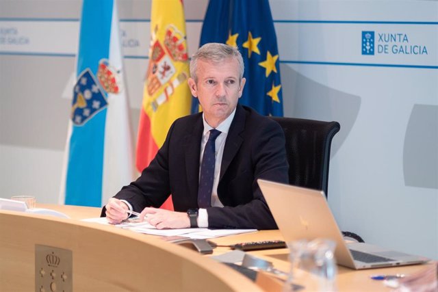 El presidente de la Xunta, Alfonso Rueda, preside la reunión semanal del Ejecutivo autonómico.