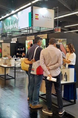 Extenda "potencia" la internacionalización de marcas andaluzas del sector ecológico en la feria alemana BioFach .