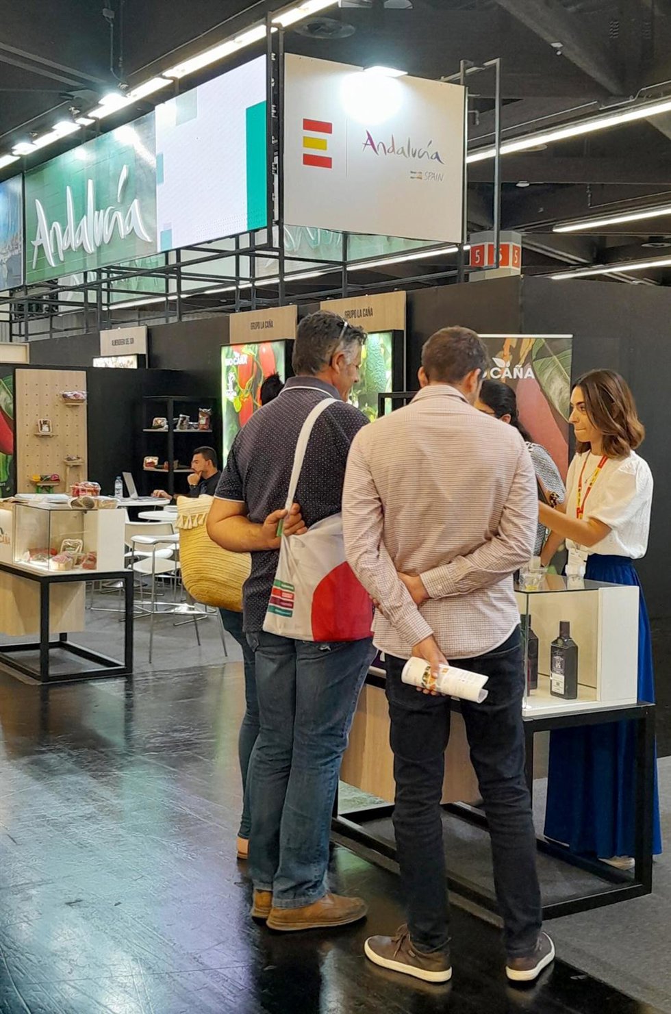 Extenda "potencia" la internacionalización de marcas andaluzas del sector ecológico en la feria alemana BioFach .