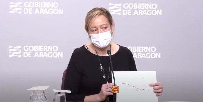 Archivo - La consejera de Economía, Planificación y Empleo del Gobierno de Aragón, Marta Gastón.