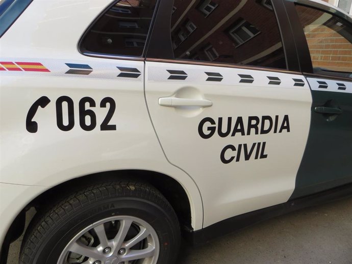 Archivo - Vehículo de la Guardia Civil.