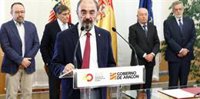 El presidente de Aragón apuesta por acciones consensuadas de prevención para evitar futuros episodios de incendios