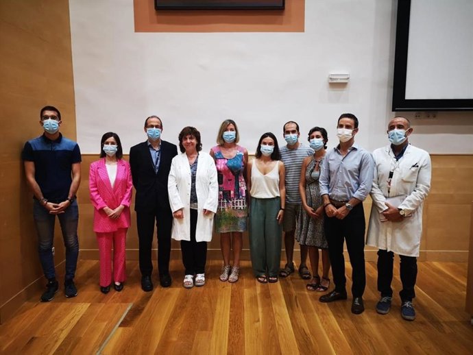 La consellera de Salud y Consumo, Patricia Gómez, en la presentación del proyecto 'Hepatitis C Free Balears'.