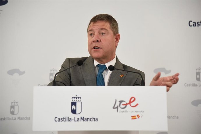 El presidente regional, Emiliano García-Page.