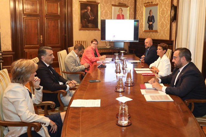 Momento de la reunión.