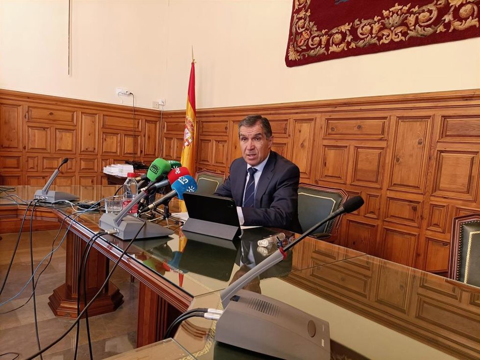 Archivo - El presidente del TSJA, Lorenzo del Río, en imagen de archivo.