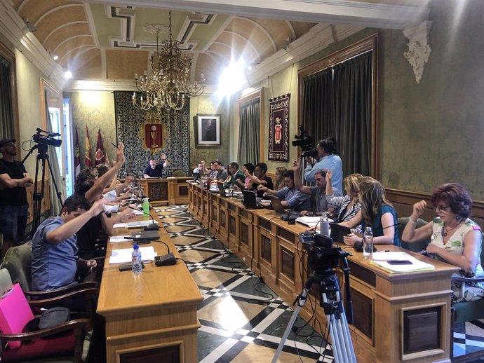 Pleno en el Ayuntamiento