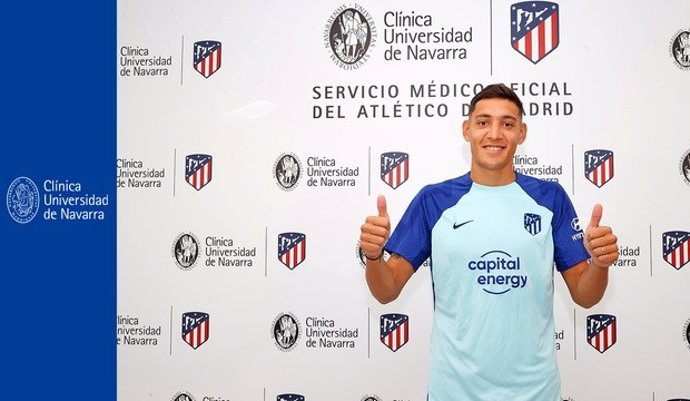 Nahuel Molina, nuevo jugador del Atlético de Madrid