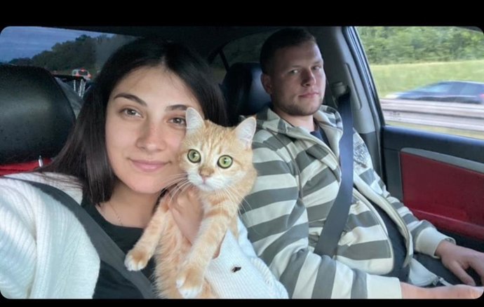 Tamara y Yehor, ciudadanos ucranianos, ya residen en Huércal de Almería