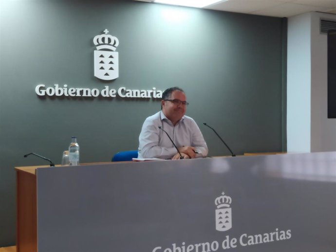 El viceconsejero de Empleo del Gobierno de Canarias, Gustavo Santana