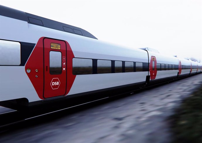Archivo - Tren que Talgo suministrará a los ferrocarriles de Dinamarca