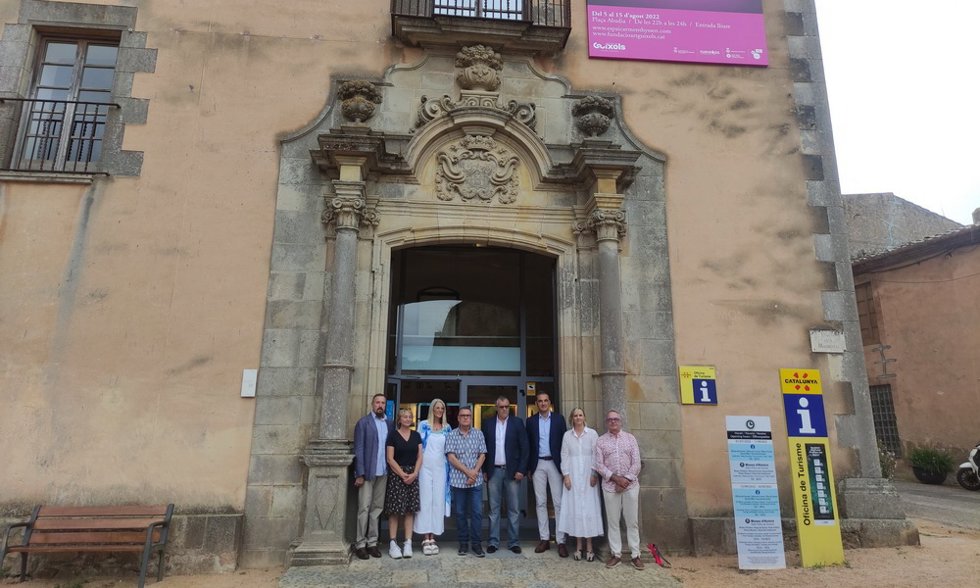 Presentación de la exposición '(in)visible' en Sant Feliu de Guíxols