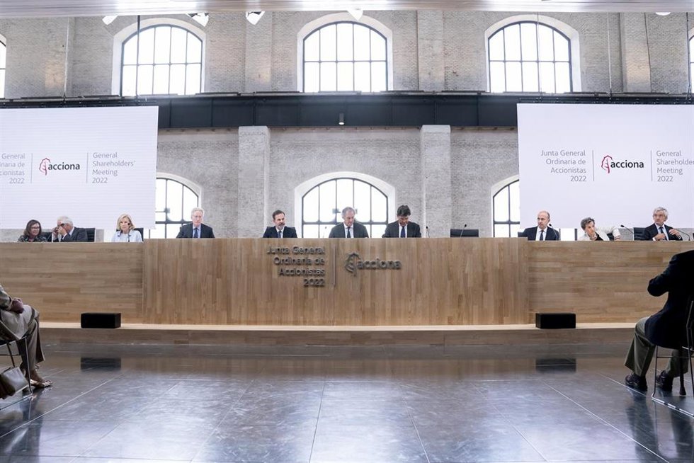 Archivo - Junta General Ordinaria de Accionistas 2022 de Acciona