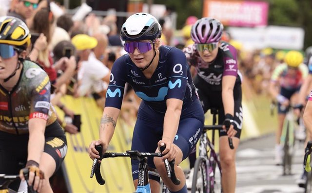 Emma Norsgaard, trasladada al hospital al caer y abandonar en la quinta etapa del Tour de Francia femenino