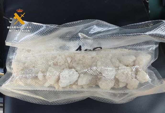 Droga intervenida en Albacete.