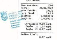Policía Municipal de Pamplona intercepta a un conductor ebrio tras atropellar a una mujer en Burlada y fugarse