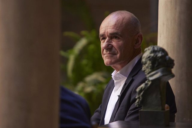 El Alcalde de Sevilla, Antonio Muñoz, durante la presentación de la 37 edición de los Premios Goya en el Palacio del Marqués de la Motilla, en foto de archivo.