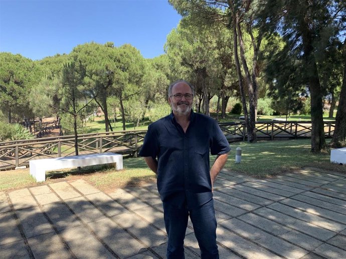 El poeta Uberto Stabile.