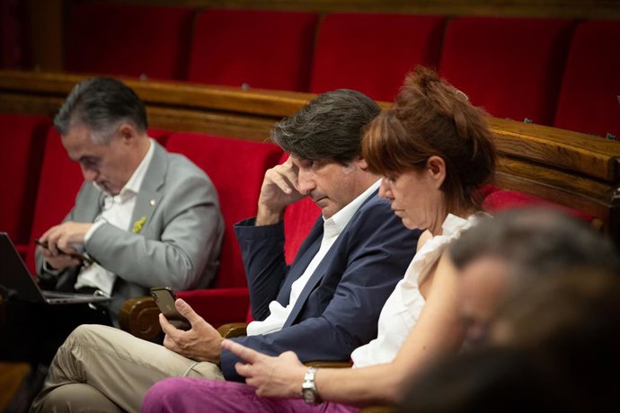 El diputat Francesc de Dalmases en un ple 