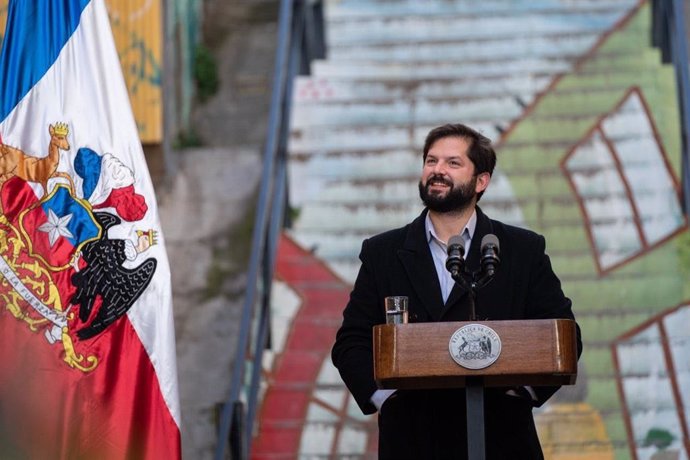 El presidente de Chile, Gabriel Boric