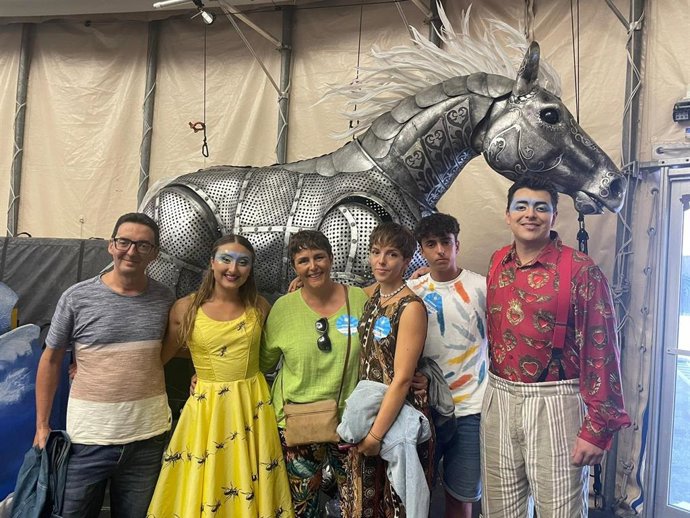 LUZIA, espectáculo de Cirque du Soleil, recibe en Alicante a su espectador número cuatro millones.