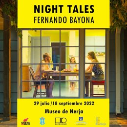 Cartel de 'Night Tales', exposición del artista jienense Fernando Bayona