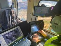Endesa utiliza tecnología de última generación desde el aire para la revisión de sus redes en Almería