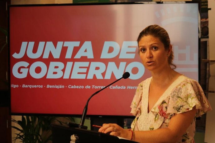 La concejala Paqui Pérez